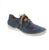 Rieker's 52528-14 classic lace-up shoe combines comfort with everyday style. Featuring a memory foam midsole and removable microfiber insole, this shoe offers orthotic-friendly support for narrow to medium feet. The durable rubber outsole and man-made leather lining keep your feet comfortable all day long.
