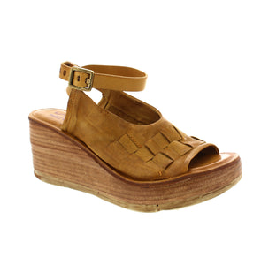 Expertly crafted and stylish, the A.S.98 528093-101 wedge sandal features a leather upper and adjustable ankle strap. Its unique weave design adds a touch of sophistication, making it the perfect choice for any occasion, whether it's a night out or a day of shopping.