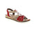 Engineered for all-day comfort, these Rieker 679L4-33 wedge sandals combine functionality with sophisticated style. The sandal features manmade leather construction features narrow decorative straps and an elegant silver jewelry accent for visual appeal. The elastic insert ensures effortless wear, while the shock-absorbing, lightweight wedge sole provides exceptional support and stability—perfect for extended wear without compromising on fashion-forward design.