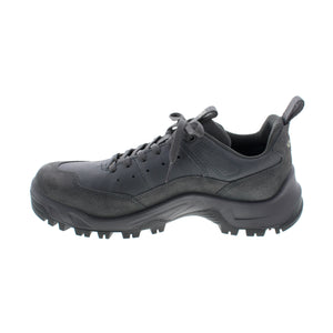 The Ecco Offroad 822344 hiking shoe is crafted from premium leather for comfort and durability. It features a lace-up design for a secure fit and lots of grip on outdoor surfaces. It's the perfect choice for hikes, with superior traction and support for all-day comfort.