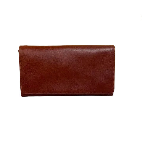 The Derek Alexander BR-1372 is a leather wallet designed for everyday organization. Featuring a magnetic closure, it offers secure storage with an interior zip coin pocket, credit card slots, sleeve pockets perfect for receipts and bills. This wallet combines functionality and style.