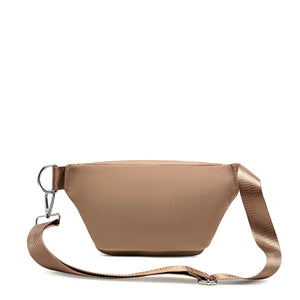 The Pixie Mood Aaliyah Fanny Pack is the ultimate travel accessory. Its lightweight and streamlined design is versatile for any outfit and occasion. With a convenient exterior zip pocket, your essentials are always within reach.