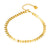 The Hackney Nine Alala anklet is a stunning ode to the delicate allure of the forest. Each miniature leaf charm showcases the natural grace and elegance of nature. Take a piece of the wild with you wherever you go. This anklet is the perfect accessory to wear as its water-resistant and tarnish-free design.