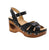 The Dansko Alanna in Black offers a refined take on a classic sandal silhouette, combining style with unexpected support. Handmade in Brazil, each pair features responsibly sourced wood, ensuring a unique and sustainable design. This heel from the Ashland collection elevates any outfit with its craftsmanship and thoughtful construction, making it a sophisticated addition to your wardrobe.
