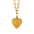 Discover modern elegance with our Hackney Nine Alara - Gold Paper Clip Chain Necklace. Meticulously crafted, this unique accessory features interconnected paper clips for a touch of contemporary flair. The intricate patterned heart charm at the center not only adds grace and style but also represents connectivity and unity. A must-have for any jewelry collection.