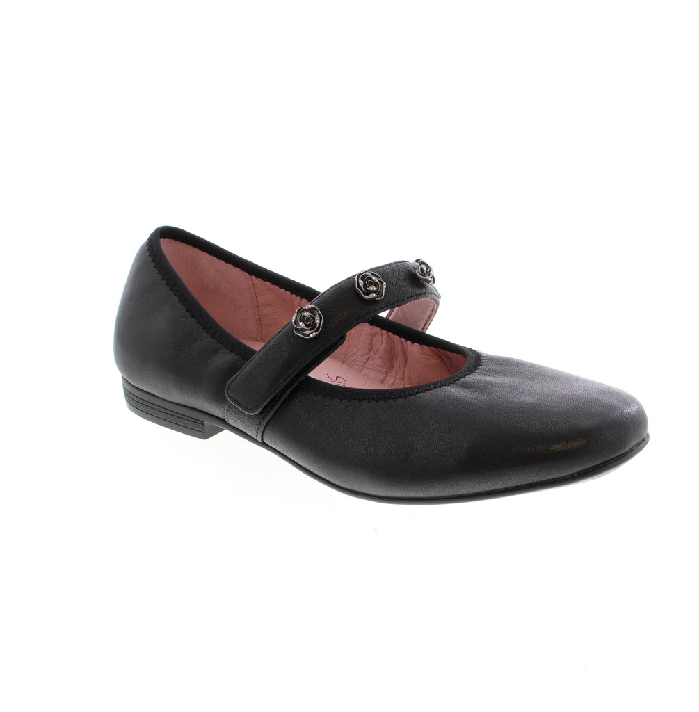 Alegria Audree in Black combines timeless elegance with everyday comfort. This versatile ballet flat features premium leather construction and reinforced arch support, making it perfect for both office and casual wear. Leather upper, lining, and footbed provide durability and breathability. The slip-resistant rubber outsole keeps you steady, while the buckle adjust fit ensures a personalized fit throughout the day.
