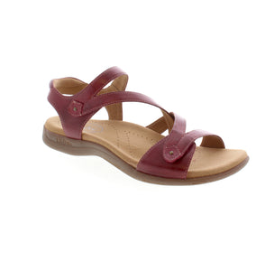 <p>Ditch the discomfort and embrace the comfort with Täōs Big Time sandals. Featuring an added back strap and padded collar, enjoy walking in style, or showcasing your new sandals at brunch with friends. The adjustable hook and loop closures and Soft Support insole with arch support provide ultimate comfort all day long!</p> <p data-mce-fragment=