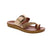 Experience the carefree vibes of Los Cabos Bria sandals. Slip into effortless style with a bamboo-wrapped toe strap, complemented by an antique round buckle on the back strap. Perfect for vacations, strolls on the beach, or on-the-go moments, these sandals add a touch of natural beauty to any outfit.