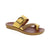 Experience the carefree vibes of Los Cabos Bria sandals. Slip into effortless style with a bamboo-wrapped toe strap, complemented by an antique round buckle on the back strap. Perfect for vacations, strolls on the beach, or on-the-go moments, these sandals add a touch of natural beauty to any outfit