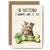 This charming greeting card features a blank interior, providing the perfect canvas for your personal message or wit. Crafted from premium 300gsm cream colored card stock with a distinctive textured finish, it's sourced responsibly and certified FSC-approved. The card arrives in eco-conscious packaging, a recycled kraft envelope nestled within a protective hardbacked mailer, eliminating unnecessary plastic. Each piece is thoughtfully designed, printed, and assembled in the UK