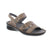 The Naot Cadence sandal is the perfect combination of style and comfort. It features an upper made of high-quality leather and has an open-toe, strappy design. An orthotic-friendly footbed and a removable insole make for comfortable wear, while light arch support provides extra cushioning. An adjustable velcro, halter, and back strap provide a secure fit, making the Cadence an excellent choice for any casual occasion.