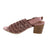 The Bueno Cali sandal is- a unique and stylish block heel with a laser-cut leather upper, an adjustable leather-wrapped ankle strap and a lightly cushioned insole to keep your feet comfortable. Stand out from the crowd and add a touch of elegance to any outfit with this showstopping sandal.