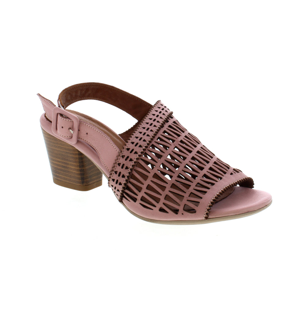 The Bueno Cali sandal is- a unique and stylish block heel with a laser-cut leather upper, an adjustable leather-wrapped ankle strap and a lightly cushioned insole to keep your feet comfortable. Stand out from the crowd and add a touch of elegance to any outfit with this showstopping sandal.