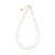 Elevate your style with the Hackney Nine Castilia necklace.  Featuring two unique chains. The textured paper clip chain and beaded chain layer together to effortlessly enhance any outfit.