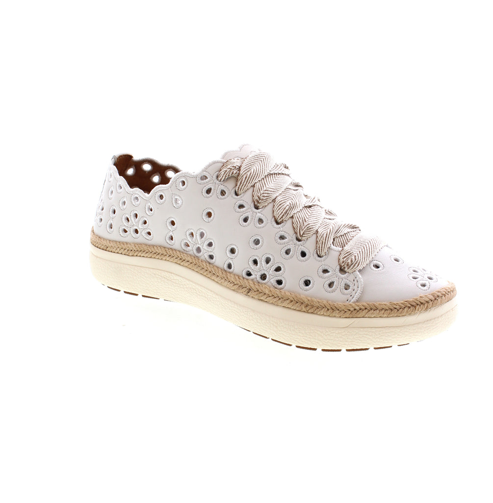 Experience ultimate comfort and support with the Aetrex Charlotte sneakers. Designed with a functional lace-up design, lightweight UltraSky™ midsole, and rubber outsole, these shoes provide superior cushioning and a secure fit. Made with Aetrex Healthy Ingredients, these shoes are perfect for daily wear and fashion. Anatomically designed based on over 50 million foot scans, they offer premium support for your body from the ground up.