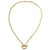 Unleash your inner stylist with this versatile two-chain statement piece. The Charlotte by Hackney Nine is a bold fusion of classic Cuban links and modern chain-link creating a distinctive, fashion-forward look, finished with a sleek T-bar circle stopper.