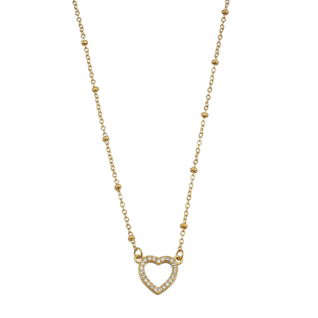 Introducing the Hackney Nine Cherish necklace. Whether you're dressing up for a special occasion or adding a polished touch to your everyday look, this versatile necklace is the perfect finishing piece. Effortlessly complementing everything from a casual blouse and jeans to an elegant evening dress, it brings timeless sophistication and effortless style to any outfit.