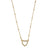 Introducing the Hackney Nine Cherish necklace. Whether you're dressing up for a special occasion or adding a polished touch to your everyday look, this versatile necklace is the perfect finishing piece. Effortlessly complementing everything from a casual blouse and jeans to an elegant evening dress, it brings timeless sophistication and effortless style to any outfit.
