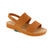 Reef Water Vista CJ8784 women's sandal in tan. Waterproof EVA/PU upper with slingback design and velcro closure for secure fit. Flatform heel with light arch support provides stability and comfort. EVA/PU midsole absorbs impact. True to size, perfect for casual summer outings and water activities.