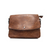 Crafted with ZAC vegan leather, the bag features a main compartment with two interior pockets - one with a zipper and a zippered compartment on the front of the bag under the flap for quick access to cards. Enjoy effortless style and practicality with this stylish handbag.