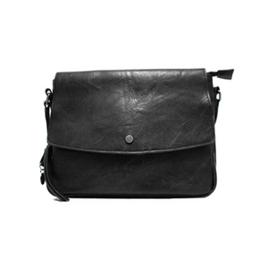 The Zac CM29260A-150 provides effortless organization and convenience with its three pockets and adjustable shoulder strap. Crafted with ZAC vegan leather, the bag features a main compartment with two interior pockets - one with a zipper and a zippered compartment on the front of the bag under the flap for quick access to cards. Enjoy effortless style and practicality with this stylish handbag.