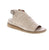 Master the art of effortless style with the Miz Mooz Conor sandal. Featuring simple rouching on the uppers, a slight wedge with wooden detail in the sole, and a functional buckle to keep your foot in place, this sandal is perfect for those who appreciate a minimalist approach to fashion. Its understated design allows for easy styling and pairs well with any outfit. Elevate your summer wardrobe with the classic and timeless Conor sandal.