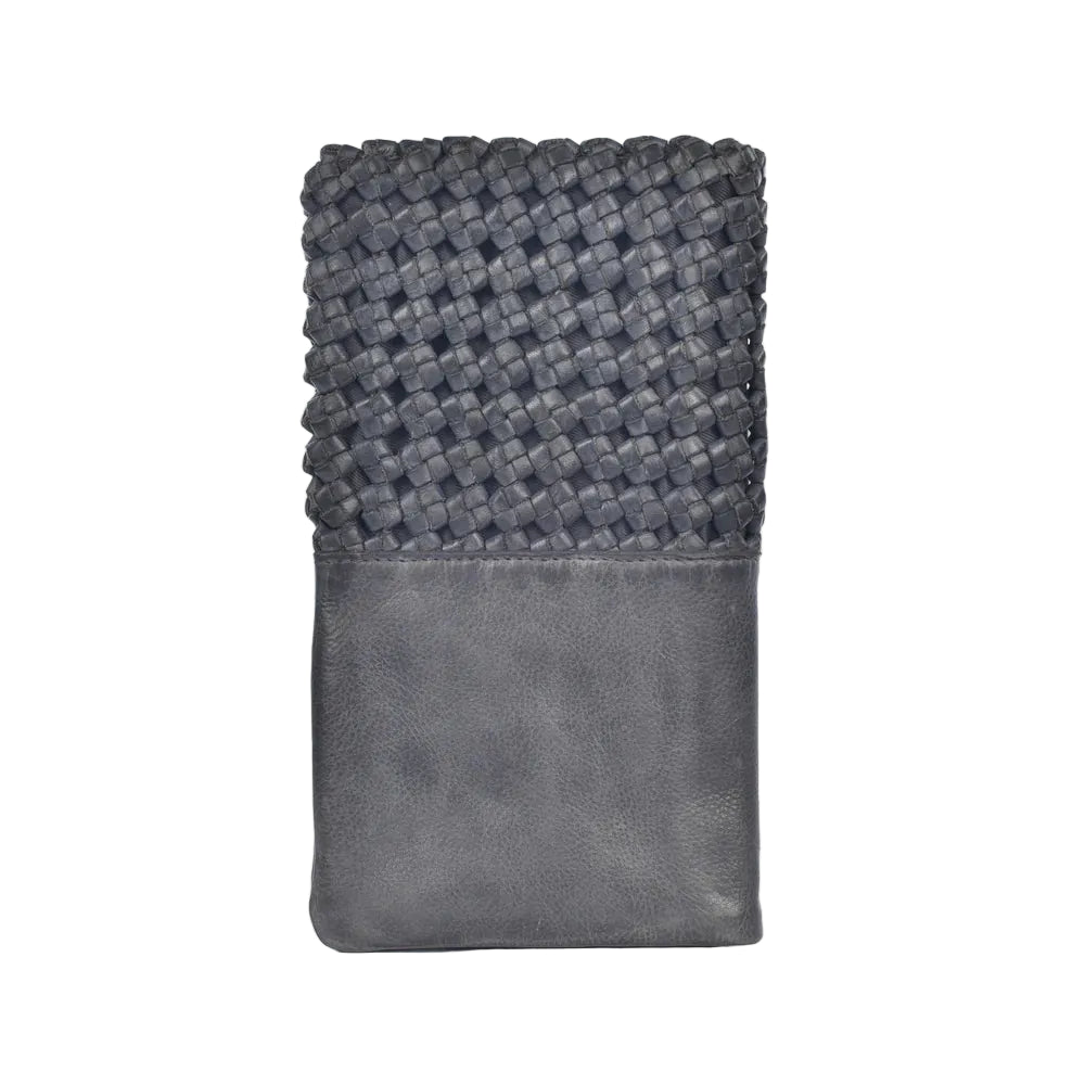 The Cuoio wallet by Milo is handcrafted with premium washed leather. The soft, woven textured leather front panel and sleek fold-over snap design create a timeless accessory that ages beautifully. Multiple card slots and a compact size make it perfect for minimalist carry.