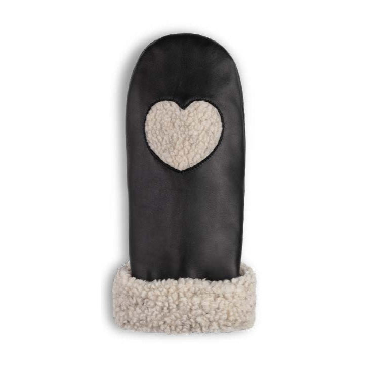 Experience the timeless style and superior performance of the Brume Contrecoeur Mitt, featuring a vintage kidskin exterior and soft micro-terry polyester lining with a cute heart design. Stay warm and comfortable with plush mitt lining and HEAT-mX thermal insulation.