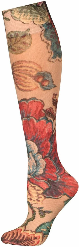 Celeste Stein Socks - Tan Tapestry