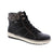 Remonte D0784-03 brings timeless elegance to your everyday wardrobe with a sleek black leather design. This insulated ankle boot combines comfort and style, featuring a leather upper, felt lining, and a supportive foam midsole perfect for casual wear. Crafted with a removable microfiber footbed and rubber outsole for durability, this boot fits true to size with an average width and instep. The flatform heel and round toe silhouette offer a modern look, while the lace-up entry ensures a secure fit.&nbsp;