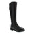 The Remonte D1B71-01 knee-high fashion boot is designed with a zipper and an elastic gore panel for flexibility and gripped outsole for traction. 