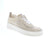 The Remonte D1C14-60 is a casual beige sneaker with breathable mesh and fabric uppers in a woven pattern. Featuring a white sole, lace-up closure, and flatform heel, it's designed for everyday comfort. The removable microfiber insole and fabric lining keep feet cushioned. Orthotic-friendly with true-to-size for narrow-to-medium feet.