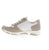 Stay stylish and comfortable with Remonte D1S03-81 - Beige/White shoes. These sleek and expertly crafted shoes feature suede and leather uppers, an almond toe design, and are perfect for Spring/Summer season. Made with a rubber outsole and memory foam midsole, these shoes are ideal for casual or athleisure occasions. The moisture-wicking footbed is removable and lined with microfiber for added comfort. With a 1" heel height and true to size fit, these shoes are perfect for everyday wear.