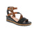 Remonte D3052-01 wedge sandals in night black offer a perfect blend of style and comfort. Made from high-quality manmade leather, they feature straps with a hook-and-loop fastener to ensure optimal support and a secure fit. The cushioned footbed and lightweight wedge heel provide excellent shock absorption and all-day comfort, while the soft cover sole enhances wearability.
