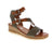 Remonte D3052-54 wedge sandals offer a perfect blend of style and comfort. Made from high-quality manmade leather, they feature straps with a hook-and-loop fastener to ensure optimal support and a secure fit. The cushioned footbed and lightweight wedge heel provide excellent shock absorption and all-day comfort, while the soft cover sole enhances wearability.