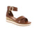 The Remonte D6458-24 wedge sandals in brown deliver an ideal combination of style and comfort. Constructed from premium manmade leather, these sandals include straps with hook-and-loop fasteners for reliable support and a secure fit. Their cushioned footbed and lightweight wedge heel offer effective shock absorption and prolonged comfort, while the soft cover sole improves overall wearability.