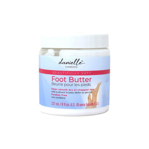 Rejuvenate and soothe your feet with this luxurious Danielle Creations Foot Butter. Its peppermint scent will invigorate your senses as the moisturizing formula works to soften rough and cracked heels. Enjoy the feeling of a spa in the comfort of your own home.