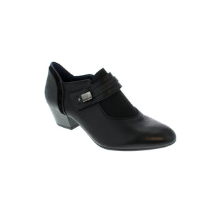 Step out in style with the Dorking Dora D8878 heel! Crafted with an elegant upper and a secure velcro adjust buckle strap, you will feel stylish and comfortable for the office or any special occasion. 