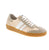 Step into comfort with the Dorking Lynn D9477 in silver. This lace-up sneaker pairs a leather and suede upper with a microfiber footbed and lining for cushioned support. The removable insole is orthotic-friendly, while the flatform sole and rubber outsole keep you steady. It's perfect for casual spring and summer days.