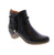 Elevate your everyday style with the Patrizia Dandre bootie in sleek black. This versatile ankle boot combines comfort and sophistication for any casual occasion. The side zip entry makes it effortless to slip on and off, while the foam midsole and cushioned footbed provide all-day comfort. Whether you're running errands or meeting friends, this timeless bootie transitions seamlessly from day to night.
