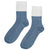 Luxuriously soft Chalet Socks crafted from 85% Australian merino wool, 12% polyester, and 3% spandex. These premium socks feature natural moisture-wicking and temperature-regulating properties, keeping your feet comfortable year-round. The thick, velvety construction pairs with a refined finish and striking berry and garnet colour-blocking for a sophisticated everyday essential. Breathable merino wool adapts to any season warm when temperatures drop, cool when they rise.