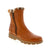 Step into style with the Django &amp; Juliet Dlinga-DJ in Tan Leopard. This chic ankle boot combines a luxe leather upper with a cozy faux fur collar and lining for a look that's equal parts sophisticated and playful. Designed for everyday wear, the Dlinga-DJ features a comfortable foam midsole and rubber outsole for reliable traction. The double-side zip entry makes getting in and out effortless, while the platform heel and round toe keep things modern and wearable.&nbsp;