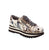 Elevate your casual style with the Django &amp; Juliet Eammes-DJ in Grey Print a versatile sneaker that blends comfort with contemporary design. Featuring a suede and faux fur upper, leather lining, and a removable insole, this lace-up platform sneaker adapts to your everyday adventures while maintaining an effortlessly chic aesthetic.