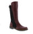 Sleek and versatile, the Bueno Ebru in burgundy is a wardrobe essential that transitions effortlessly from day to night. This mid-calf boot combines timeless style with everyday comfort. Leather upper with elasticized construction for easy on-and-off wear. Soft leather lining and cushioned leather footbed provide all-day comfort. Foam midsole absorbs impact, while the durable rubber outsole delivers reliable traction. Round toe and block heel create a flattering silhouette.
