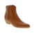 Step into timeless Western style with the Django &amp; Juliet Einars-DJ boot in rich cognac leather. This pointed-toe ankle boot combines classic design with modern comfort, featuring a side zip for easy entry and a supportive foam midsole. Built to last with a full leather upper and lining, paired with a durable rubber outsole.