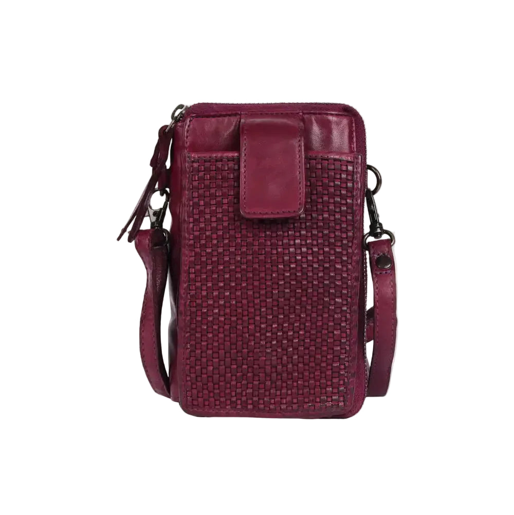 Go hands-free with this woven wallet/purse combo! Easily fit your cell phone and all of your must-have items into this compact hybrid! With an adjustable/detachable strap and zippered pockets for keeping your money and cards safe, this little purse packs a punch!