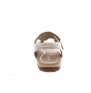 Discover the perfect blend of style and function with the Aetrex Ellie sandals! Experience unparalleled comfort with arch support, a memory foam footbed, and a secure hook and loop closure. These sandals are designed with data from over 50 million 3D foot scans for the best fit and premium support. Elevate your footwear collection today!