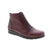 Elegant burgundy ankle bootie that combines comfort with timeless style. The Fluchos Susan F0356 features a supple leather upper, microfiber lining, and a supportive foam midsole for all-day wear. Crafted with a round toe, wedge heel under 1", and convenient side zip entry for easy on-and-off.