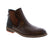 Fluchos Terry F1343 Chelsea boots deliver timeless style with everyday comfort. Crafted with a supple leather upper, elasticized sides, and a supportive foam midsole, these brown ankle boots transition seamlessly from casual to dressy occasions. Leather upper with elasticized entry for easy on-and-off wear. Leather lining and footbed provide comfort and breathability. Rubber outsole offers reliable traction. Block heel under 1" keeps you grounded. Almond toe silhouette flatters the foot.