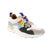Patrizia Flying Colors in Bone Multi brings effortless style to your everyday rotation. This versatile sneaker blends comfort with contemporary design, perfect for athleisure and casual wear. Fabric upper with mesh lining keeps your feet comfortable all day. The removable microfiber footbed and foam midsole provide cushioning support, while the rubber outsole with rocker bottom design enhances stability. Lace-up entry and orthotic-friendly construction make it easy to customize your fit.
